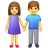 Woman And Man Holding Hands