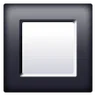 ปุ่มสแควร์สีดำ Emoji 🔲 image - Samsung style