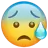 Anxious Face With Sweat