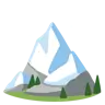 Snow-Capped Mountain Emoji 🏔 image - Google Noto Color style