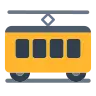 Emoji Tram 🚋 image - Tossface style