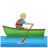 Person Rowing Boat: Medium-Light Skin Tone