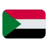 Flag: Sudan Emoji 🇸🇩 image - Tossface style