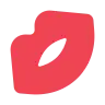 Kiss Mark Emoji 💋 image - Tossface style