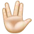 Vulcan Salute: Light Skin Tone