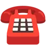 Telephone Emoji ☎ image - Google Noto Color style