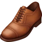Mans Schuh Emoji 👞 image - Facebook Meta style