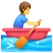 Man Rowing Boat