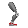 Mechanical Leg Emoji 🦿 image - Telegram style