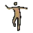 Man Dancing: Medium Skin Tone