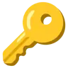 Schlüssel Emoji 🔑 image - Google Noto Color style