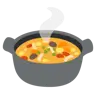 Topf mit Essen Emoji 🍲 image - Google Noto Color style