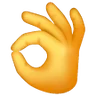 Ok Hand Emoji 👌 image - Samsung style