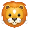 Emoji Lion Face 🦁 image - WhatsApp style