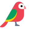 Emoji Pappagallo 🦜 image - Tossface style