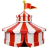 Circus Tent Emoji 🎪 image - Apple style