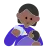 Person Feeding Baby: Medium-Dark Skin Tone