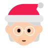Mx Claus: Light Skin Tone Emoji 🧑🏻‍🎄 image - Tossface style