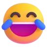 เผชิญหน้ากับ Tears of Joy Emoji 😂 image - Microsoft 3D Fluent style