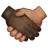 Handshake: Dark Skin Tone, Medium Skin Tone
