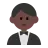 Man In Tuxedo: Dark Skin Tone