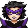 Woman Supervillain: Light Skin Tone Emoji 🦹🏻‍♀️ image - Apple style