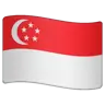Flag: Singapore Emoji 🇸🇬 image - WhatsApp style