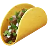 Taco Emoji 🌮 image - Apple style
