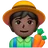 Farmer: Dark Skin Tone