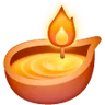 Emoji Lampada Diya 🪔 image - Samsung style