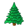 Emoji Copac vesnic verde 🌲 image - Telegram style