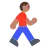 Man Walking: Medium Skin Tone