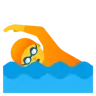 Schwimmer Emoji 🏊 image - Google Noto Color style