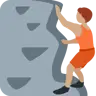 Person Climbing: Medium Skin Tone Emoji 🧗🏽 image - Twitter / X (Twemoji) style