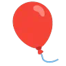 Balon Emoji 🎈 image - Google Noto Color Animated style