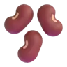 เมล็ดถั่ว Emoji 🫘 image - Microsoft 3D Fluent style