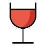 แก้วไวน์ Emoji 🍷 image - OpenMoji style