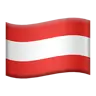 Flag: Austria Emoji 🇦🇹 image - Apple style
