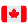 Flag: Canada Emoji 🇨🇦 image - Tossface style