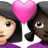 Couple With Heart: Woman, Woman, Light Skin Tone, Dark Skin Tone