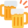 Klirren Bierkrüge Emoji 🍻 image - Twitter / X (Twemoji) style