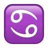 Cancer Emoji ♋ image - Telegram style