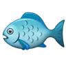 鱼 Emoji 🐟 image - WhatsApp style