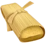 Tamal Emoji 🫔 image - WhatsApp style