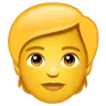 Emoji Adulto 🧑 image - WhatsApp style