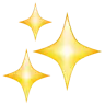 Sparkles Emoji ✨ image - WhatsApp style