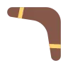 Emoji bumerang 🪃 image - Tossface style