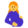 怀孕的女人 Emoji 🤰 image - Tossface style