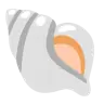 Emoji Conchiglia a spirale 🐚 image - Google Noto Color style