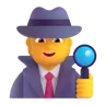 Détective ou espion Emoji 🕵 image - Microsoft 3D Fluent style